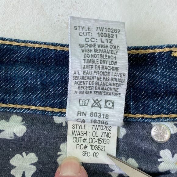 LUCKY Brand Dark Washed Flare Jeans Size 8/29 - Picture 10 of 10